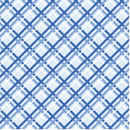 Preppy Plaid Amelia Cutting Board Set - Light Blue