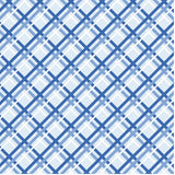 Preppy Plaid Enameled Charger (4pk) - Light Blue