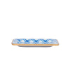 Preppy Plaid Enameled Laney Tray - Light Blue