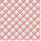 Preppy Plaid Enameled Charger (4pk) - Pink