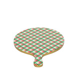 Preppy Plaid Charcuterie Board - Large - Red