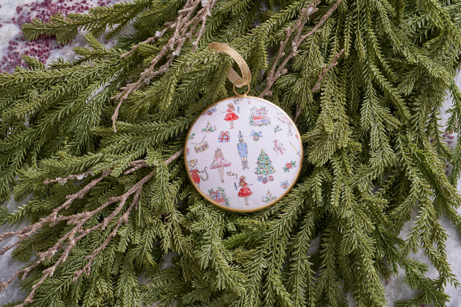 Watercolor Nutcracker Ornament (single)