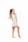 Watercolor Nutcracker Luxe Sateen Sleep Shirt