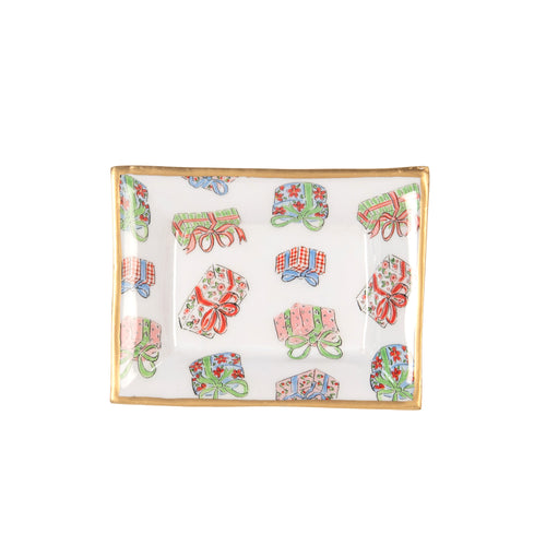 Christmas Gifts Enameled Landry Tray