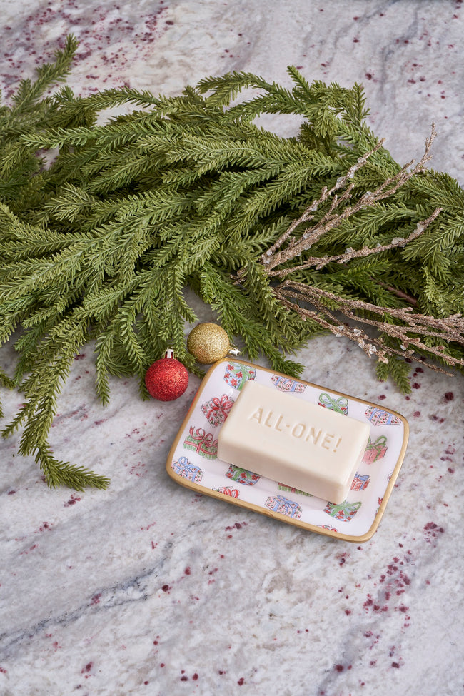 Christmas Gifts Enameled Laney Tray