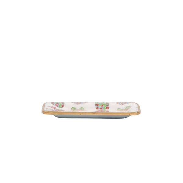 Christmas Gifts Enameled Laney Tray