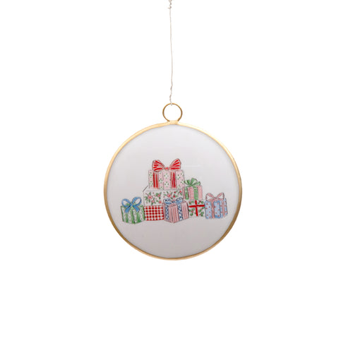 Christmas Gift Stack Ornament (single)