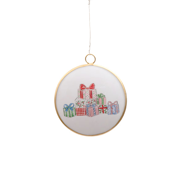 Christmas Gift Stack Ornament (single)
