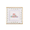 Christmas Gift Stack Enameled Tori Trinket Tray