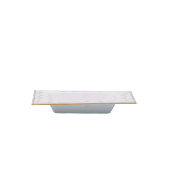 Christmas Gift Stack Enameled Tori Trinket Tray