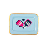 Pickleballs Enameled Laney Tray - Light Blue