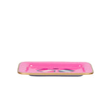 Pickleballs Enameled Laney Tray - Light Pink