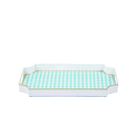 Pickleballs Enameled Tori Trinket Tray - White & Pink