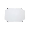 Gingham Enameled Jaye Tray - Mariner