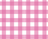 Gingham Enameled Jaye Tray - Pink