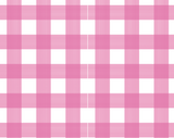 Gingham Enameled Jaye Tray - Pink