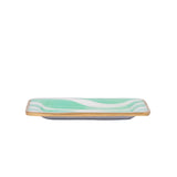 Breakers Enameled Laney Tray - Aqua