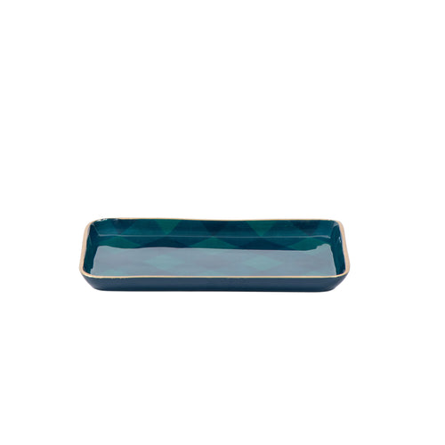 Sussex Plaid Enameled Parlor Tray