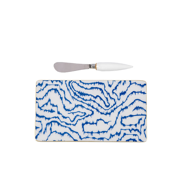 Heatwave Amelia Cutting Board Set - Cobalt Blue