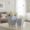 Heatwave Enameled Square Cachepot Planter - Cobalt Blue