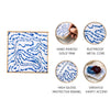 Heatwave Enameled Tori Trinket Tray - Cobalt Blue