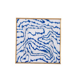 Heatwave Enameled Tori Trinket Tray - Cobalt Blue