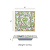 Elsie's Garden Enameled Tori Trinket Tray - Blue & Pink