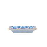 Lottie Enameled Landry Tray - Blue