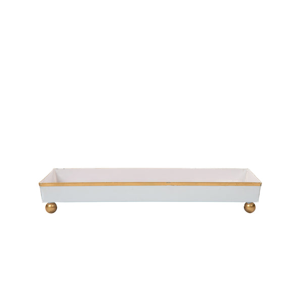 Lottie Enameled Oliver Tray 8x12 - Pink