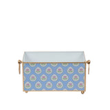Daphne Enameled Rectangular Cachepot Planter 6x12