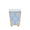 Daphne Enameled Square Cachepot Planter