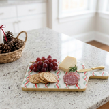 Garland Twist Enameled Rectangular Charcuterie Board 6x10