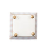 Garland Twist Enameled Square Cachepot Planter