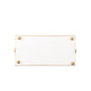 Bow Trellis Enameled Rectangular Cachepot Planter 6x12
