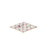 Bow Trellis Enameled Tori Trinket Tray