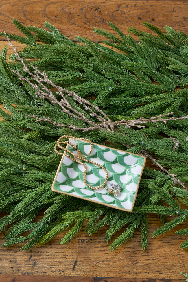 Scales Enameled Landry Tray