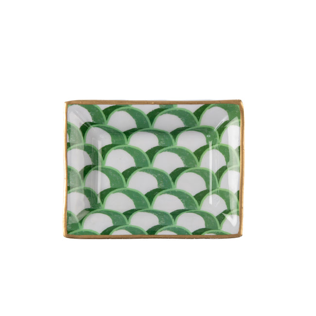 Scallops Enameled Landry Tray
