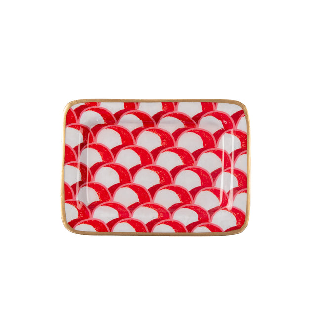 Scallops Enameled Laney Tray