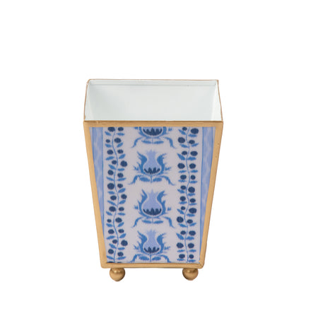 Regency Bee Square Cachepot Planter Black