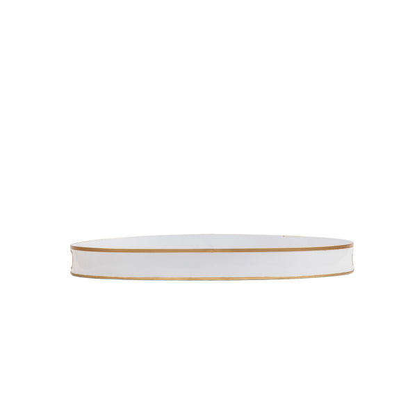 Pomegranate Enameled Olivia Tray 14x20