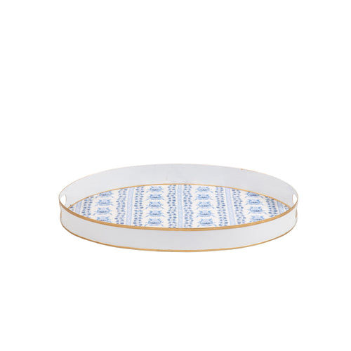 Pomegranate Enameled Olivia Tray 14x20