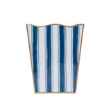 Brush Stripe Rectangular Classic Wastebasket