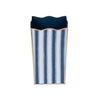Brush Stripe Rectangular Classic Wastebasket