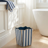 Brush Stripe Rectangular Classic Wastebasket