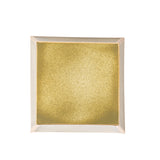 Vintage Stucco Square Fluted Cachepot