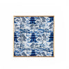 Kyoto Pagoda Enameled Tori Trinket Tray - White & Blue