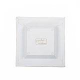 Kyoto Pagoda Enameled Tori Trinket Tray - White & Pink