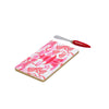 Kyoto Pagoda Amelia Cutting Board Set - White & Red