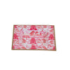 Kyoto Pagoda Enameled Tori Trinket Tray - White & Red