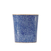 Shagreen Enameled Oval Wastebasket